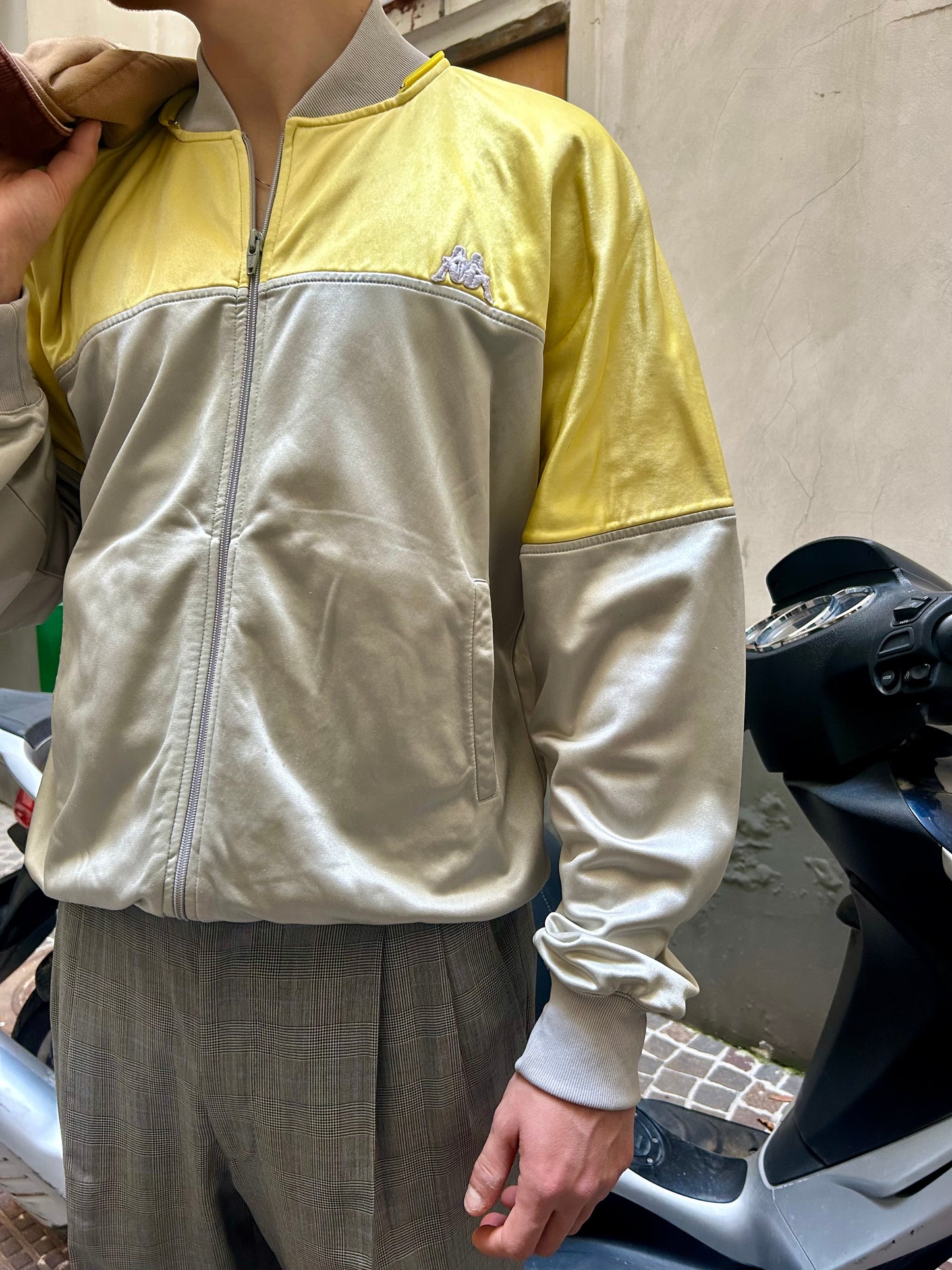Vintage Kappa satin track jacket — Y2K