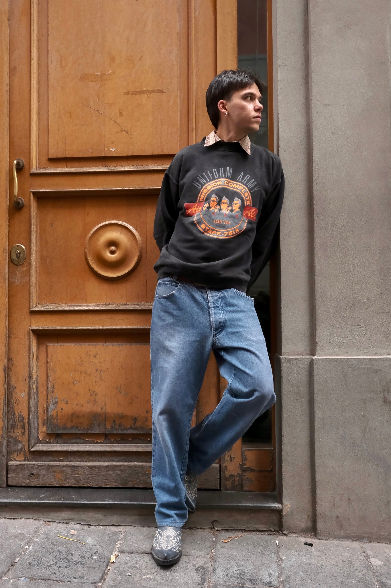 Vintage Uniform Sweatshirt