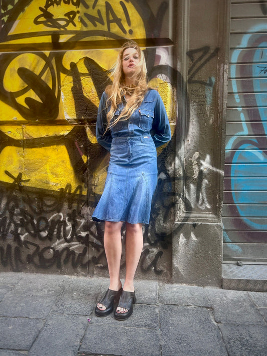 Diesel Denim Skirt – Asymmetric