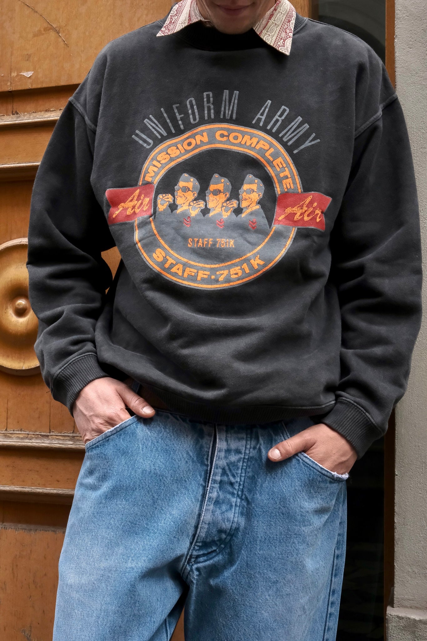Vintage Uniform Sweatshirt