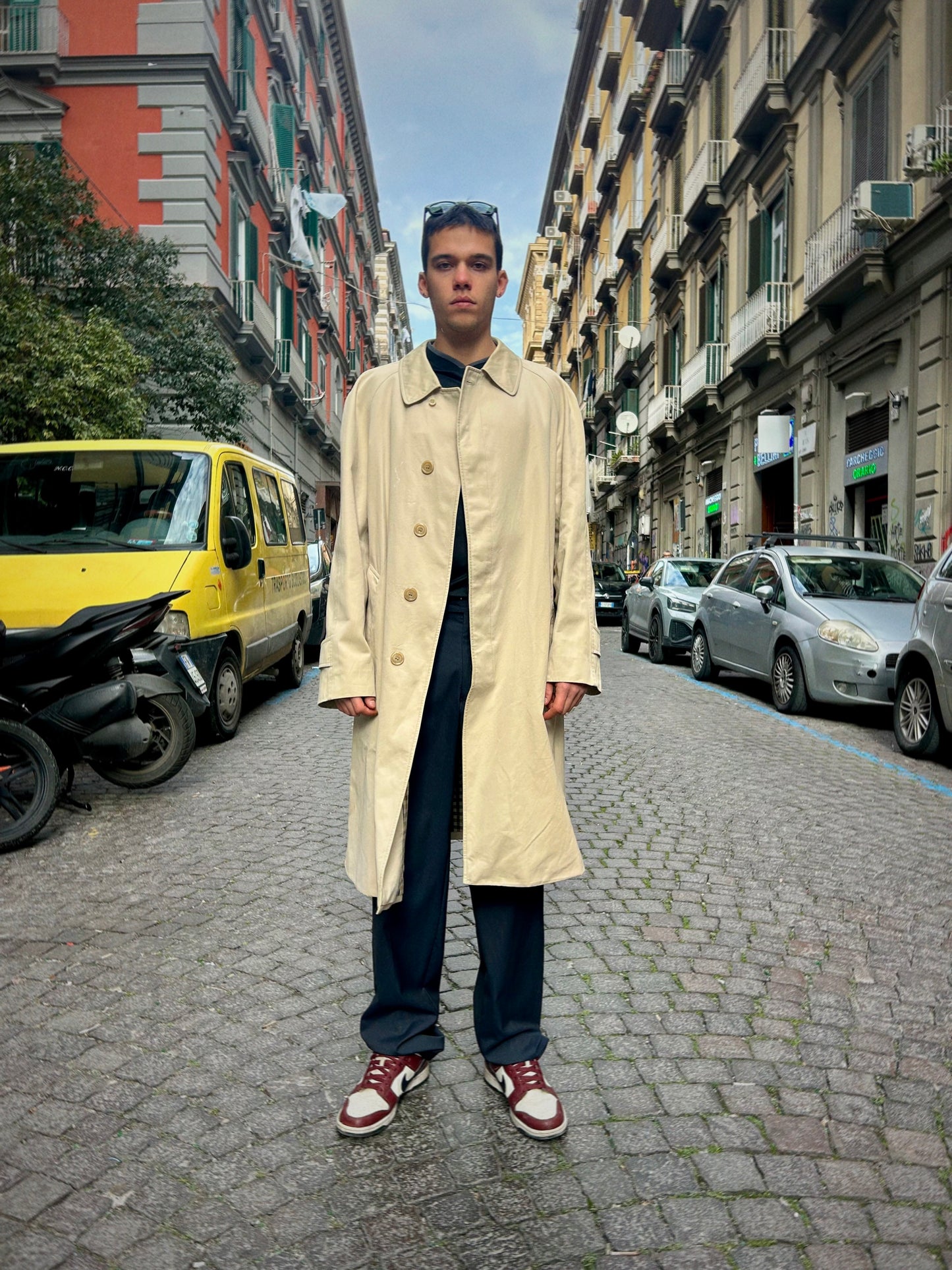 AQUASCUTUM ‘AQUA 5’ COAT - MADE IN ENGLAND