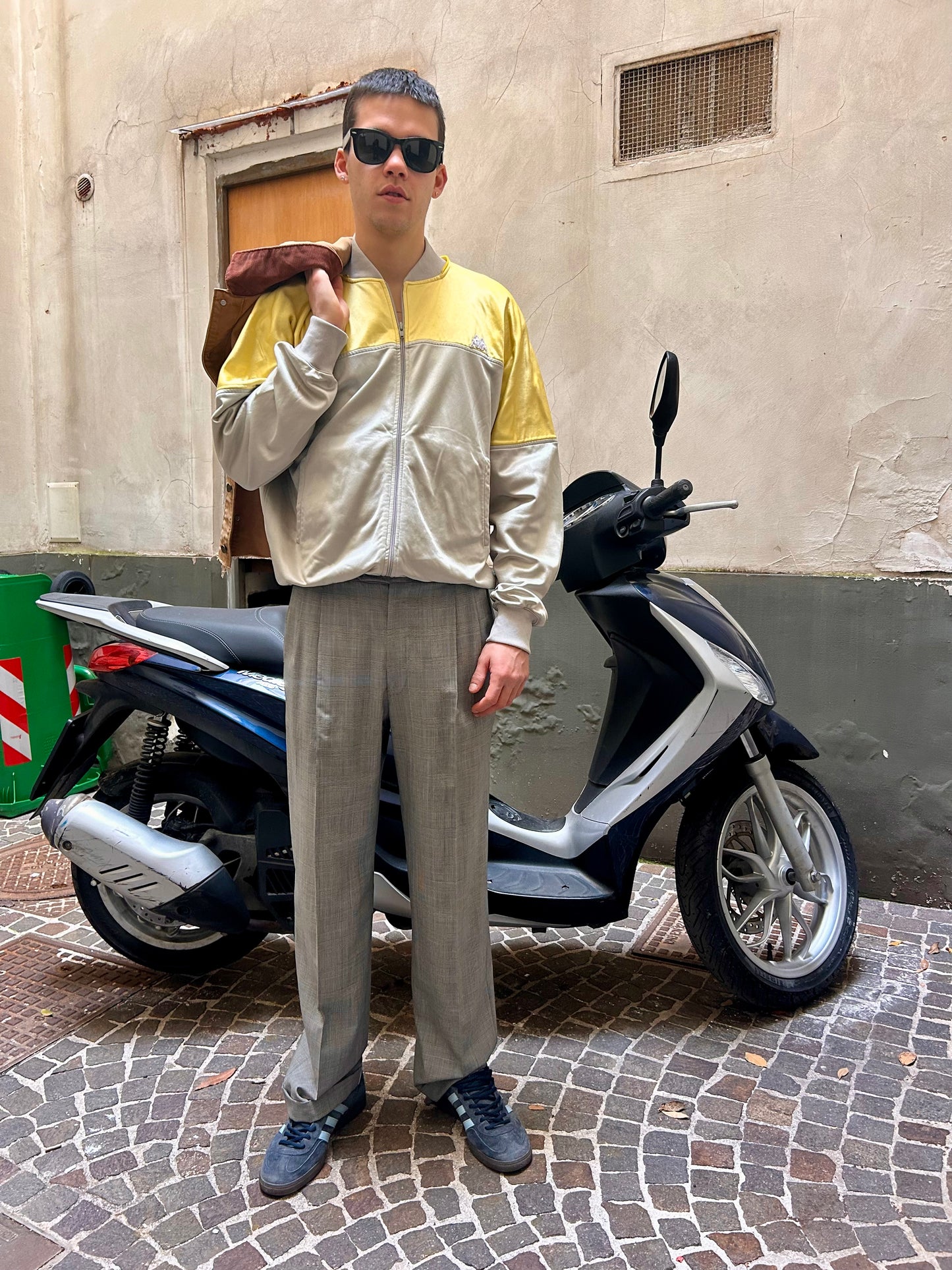 Vintage Kappa satin track jacket — Y2K