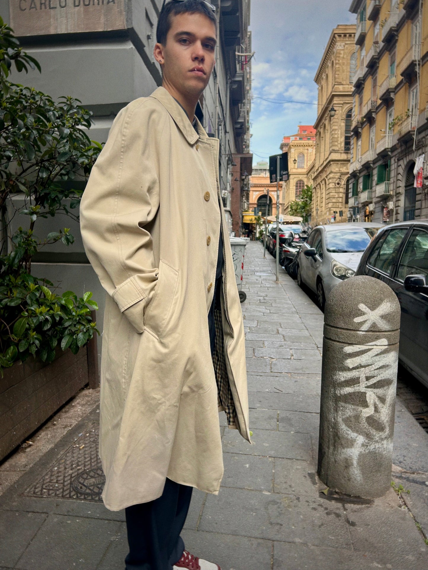 AQUASCUTUM ‘AQUA 5’ COAT - MADE IN ENGLAND