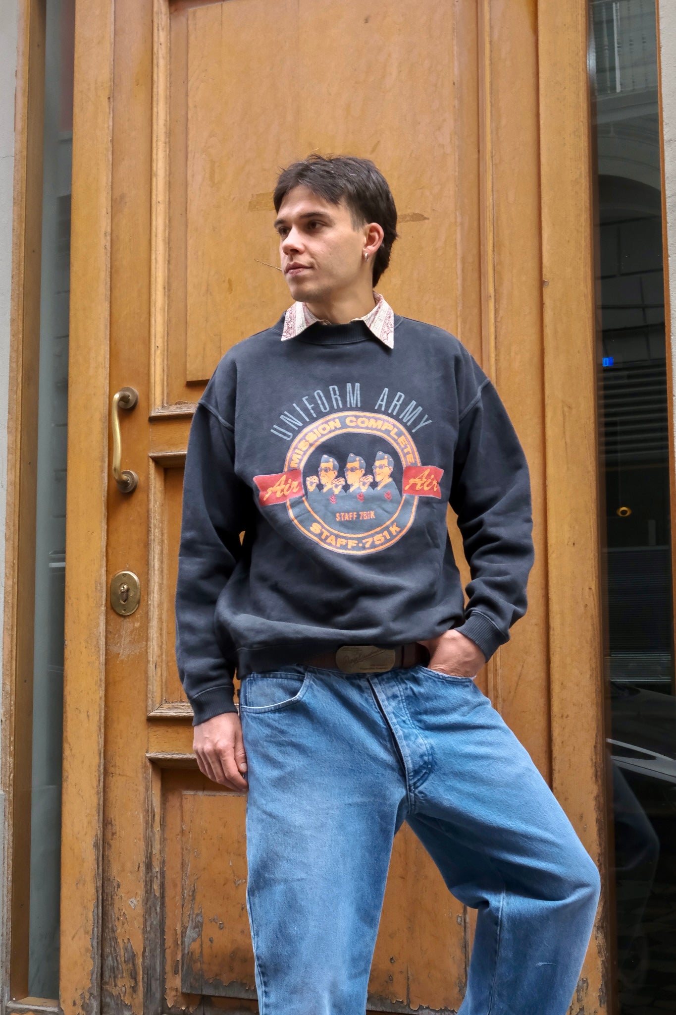 Vintage Uniform Sweatshirt