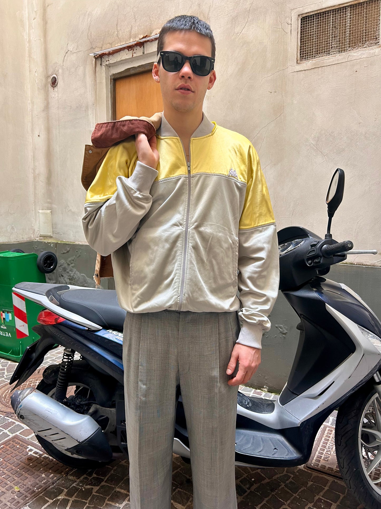 Vintage Kappa satin track jacket — Y2K