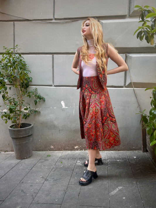 DAVIDE CENCI PAISLEY SET — MADE IN ITALY