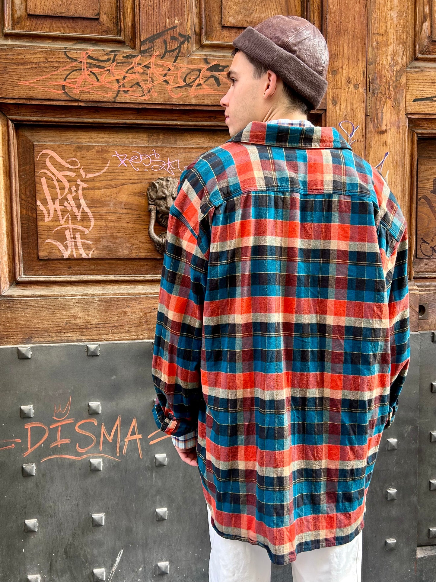 Vintage Carhartt Plaid Flannel Shirt