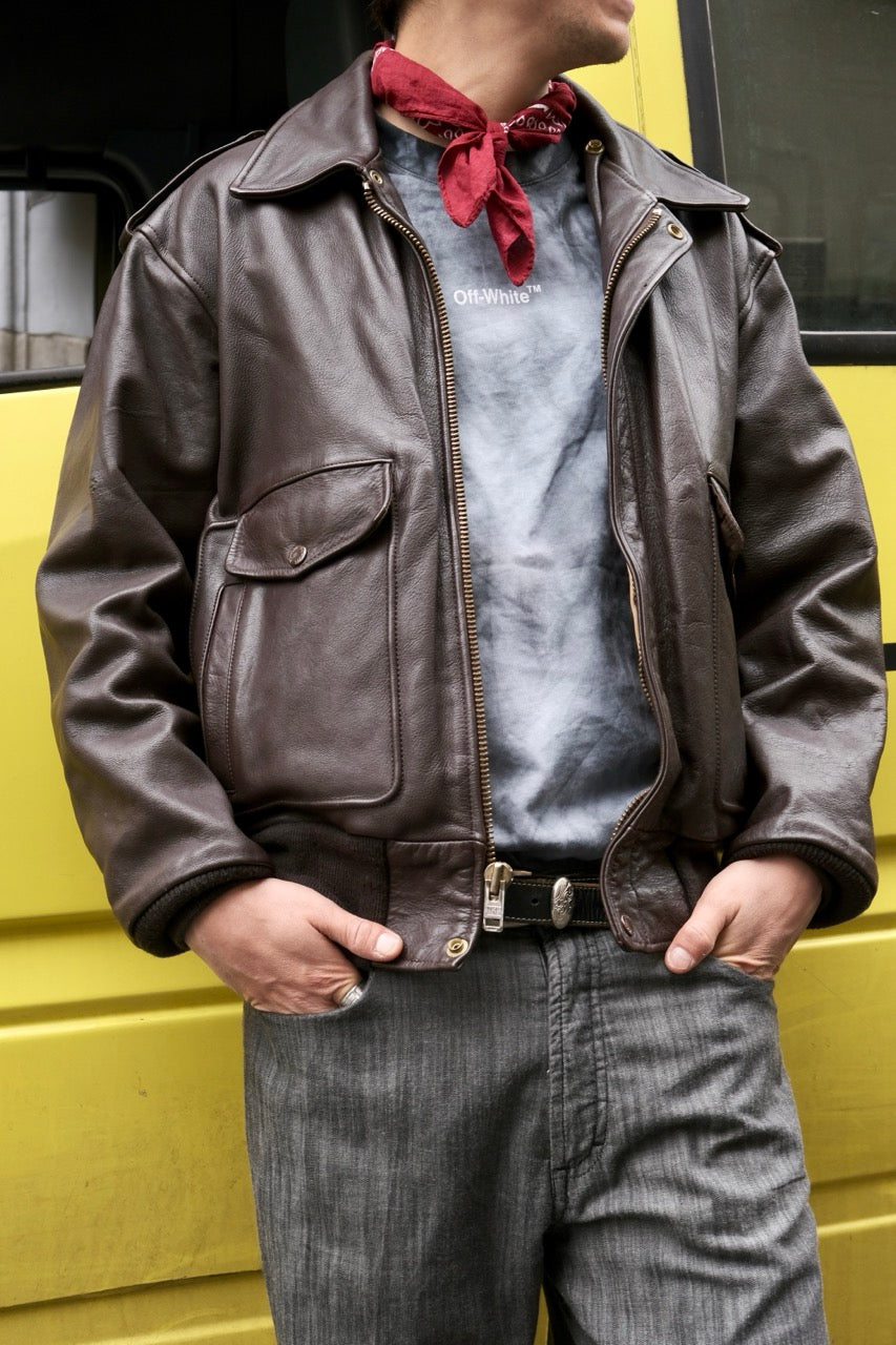 Vintage SCHOTT Leather Flight Jacket
