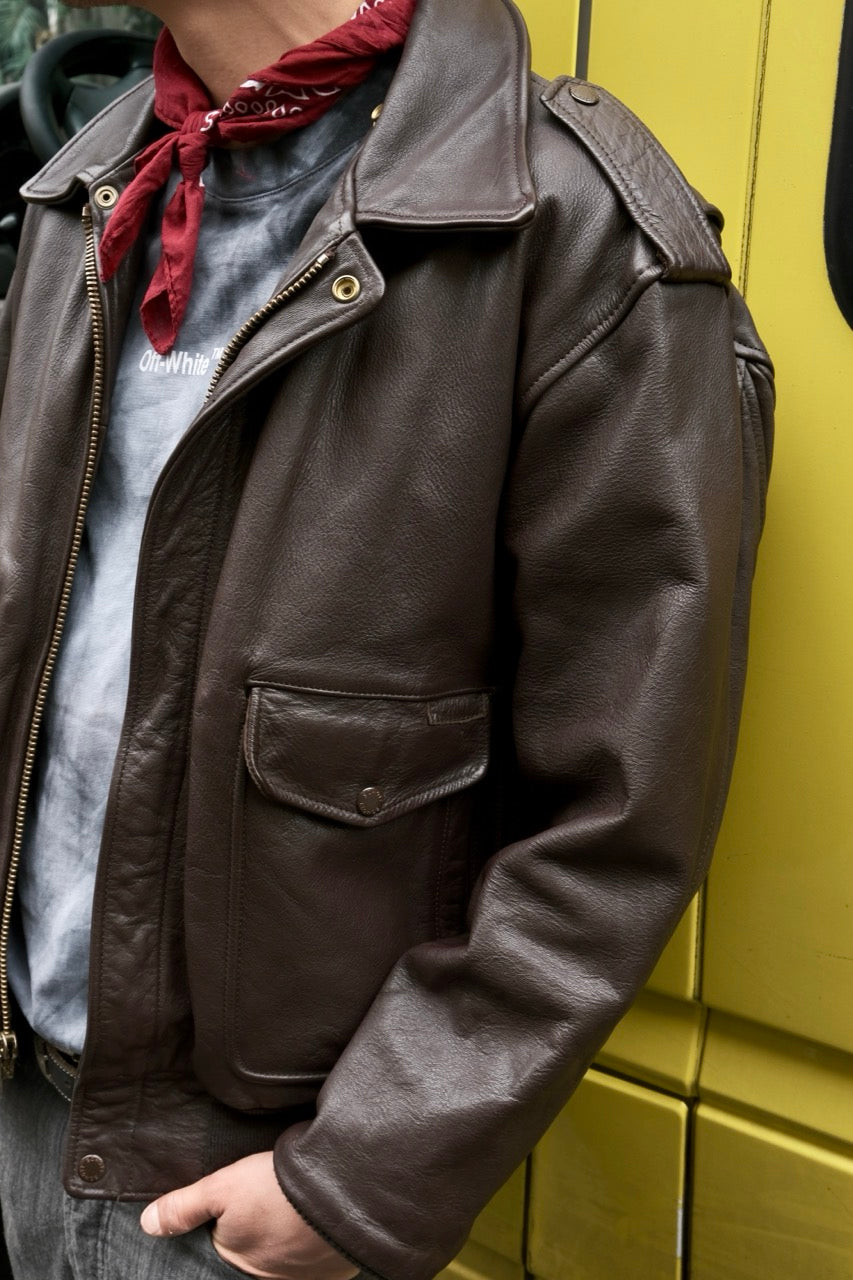 Vintage SCHOTT Leather Flight Jacket