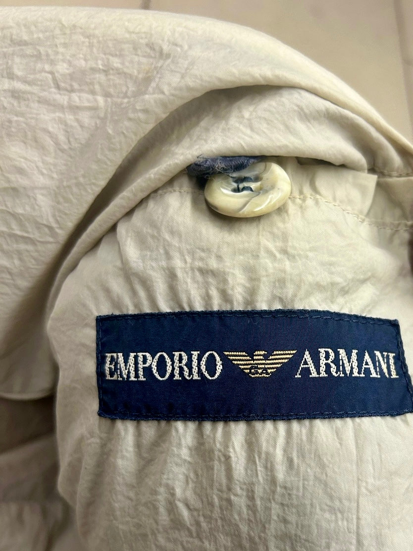 Emporio Armani Vintage 2-in-1 Navy Toggle Parka