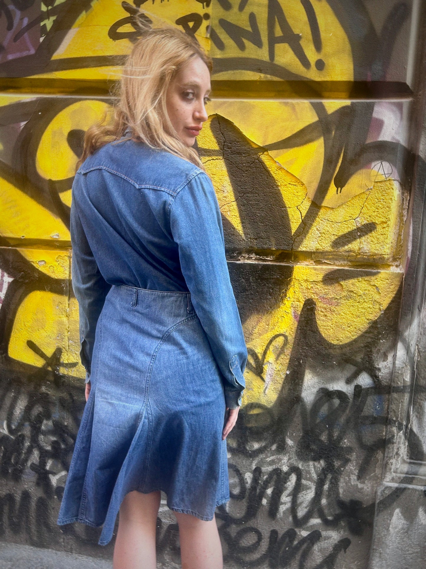 Diesel Denim Skirt – Asymmetric