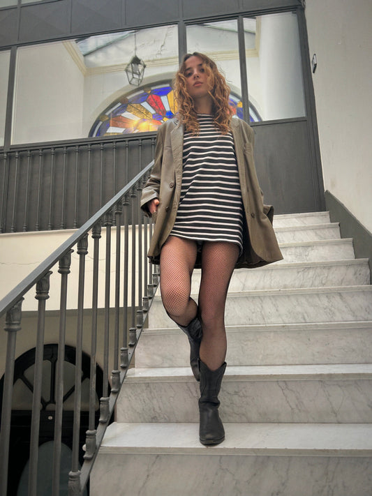 BENETTON STRIPED T-SHIRT