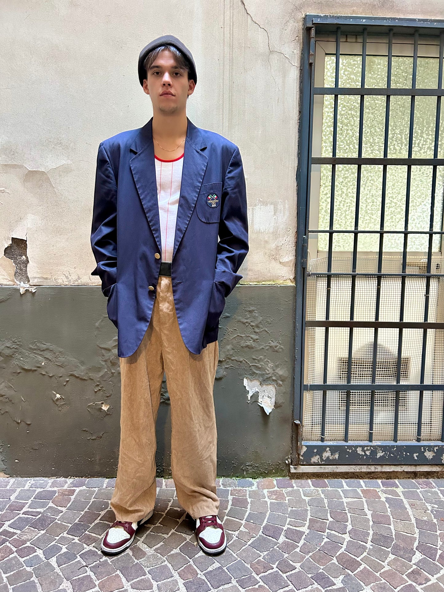 VALENTINO SPORT NAVY BLAZER