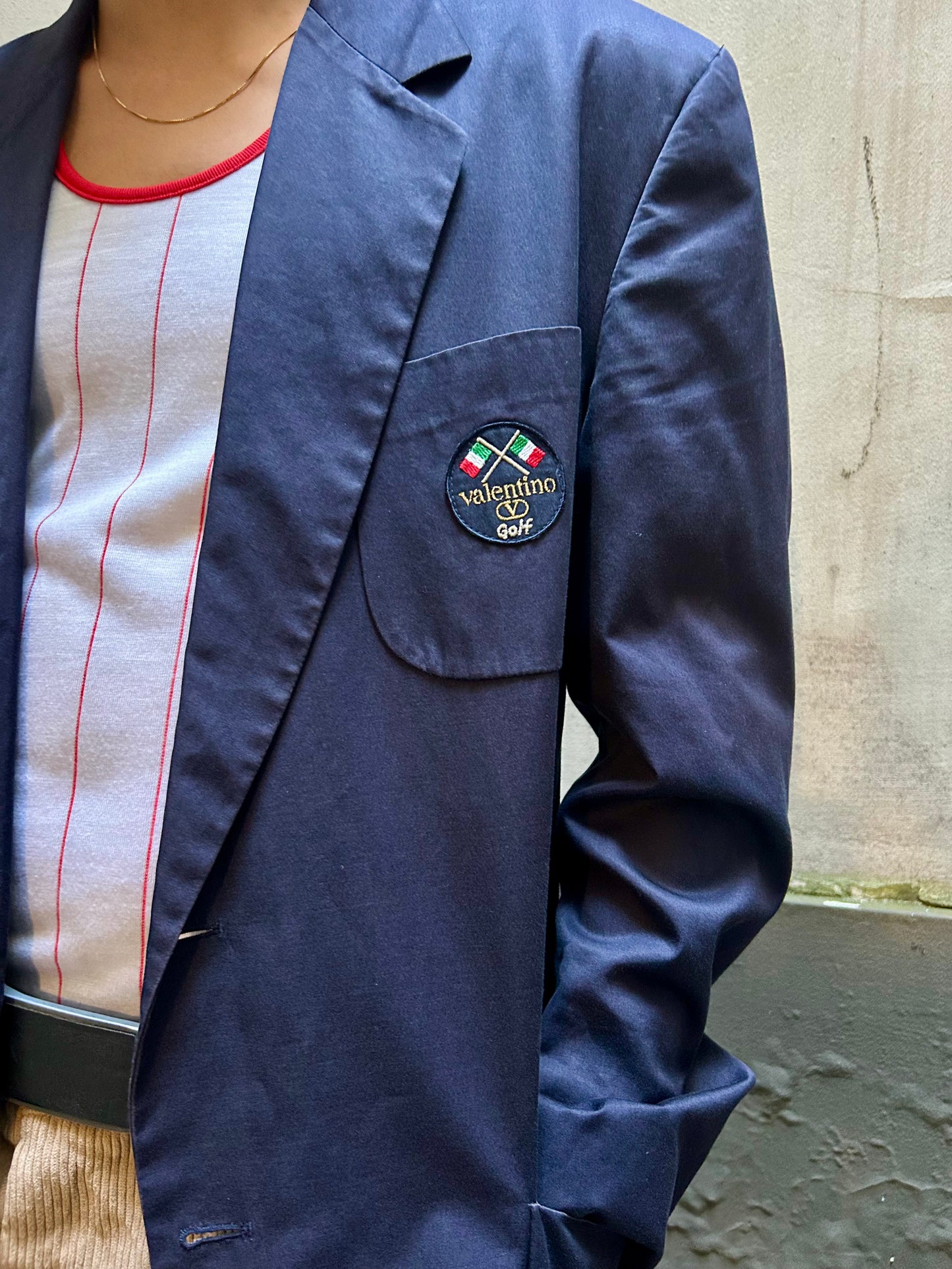 VALENTINO SPORT NAVY BLAZER