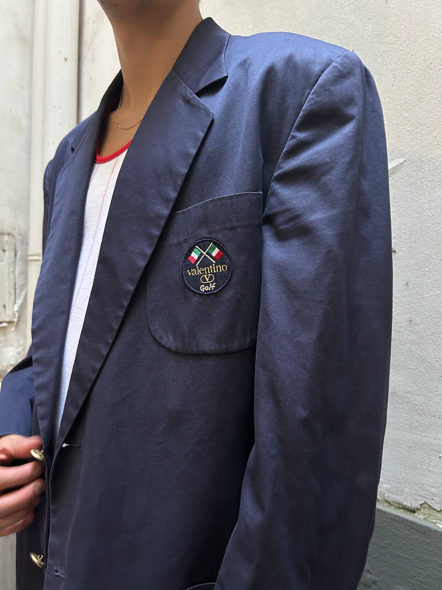 VALENTINO SPORT NAVY BLAZER