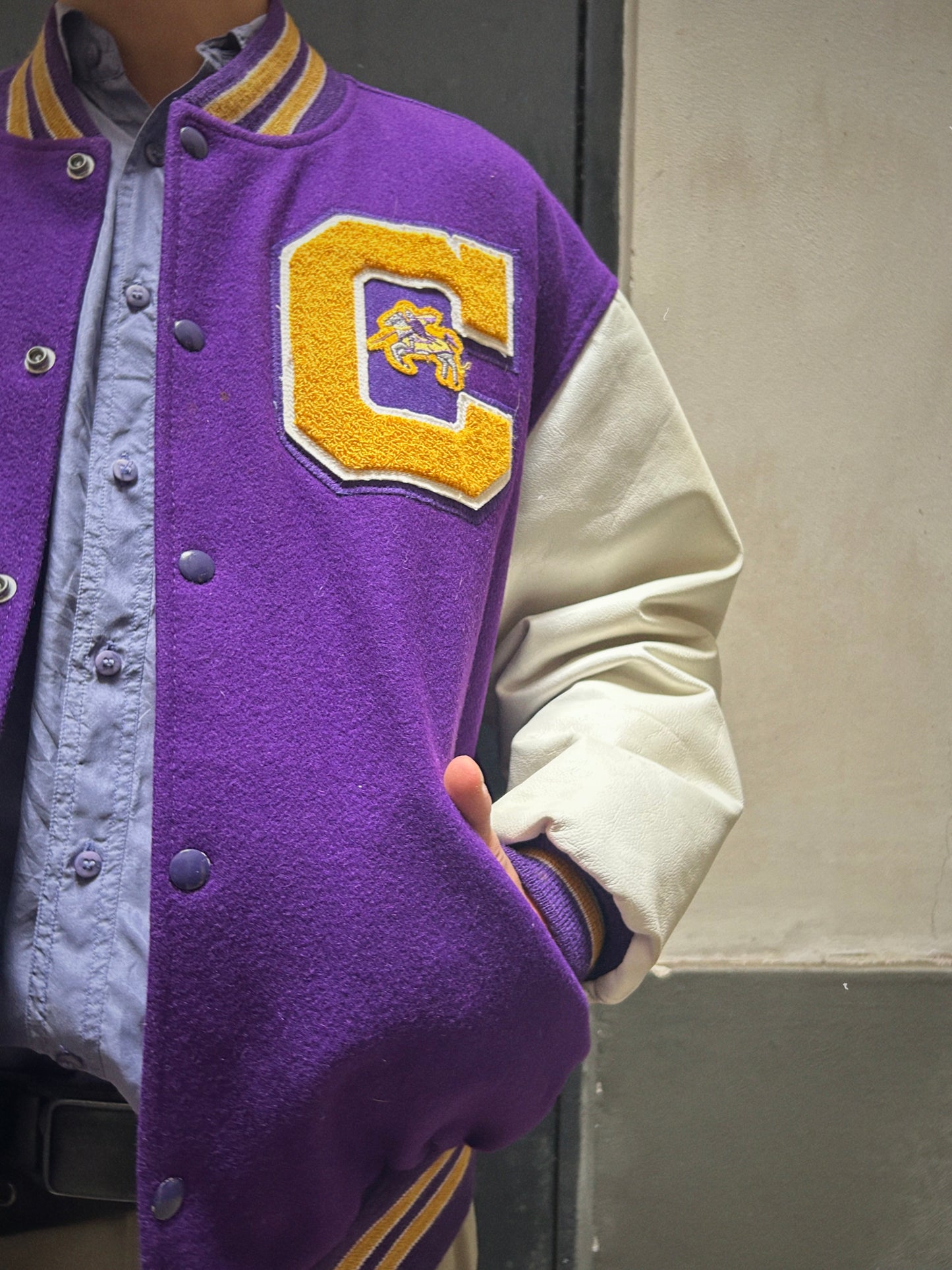 AMERICAN VINTAGE VARSITY JACKET