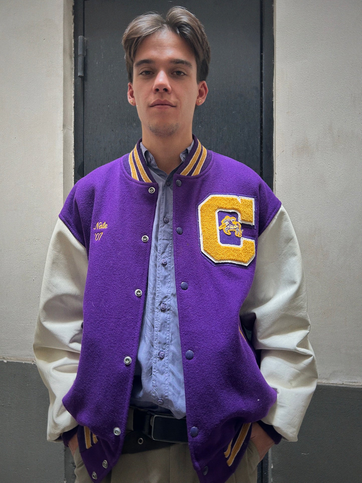 AMERICAN VINTAGE VARSITY JACKET